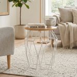 NANO Round Dia40cm Side Table-White - Image 2