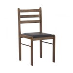 WALD 6 Seater Solid Wood Dining Set-Cocoa - Image 8
