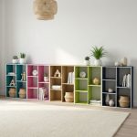 AMIGO 5 Cube Colourful Storage Cabinet