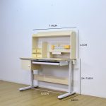 Youthopia GB23S 120cm Kids Ergonomic Desk-Beech - Image 5