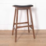 MOSSI 75cm Wooden Bar Stool-Medium Brown