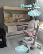 W02 Kids Ergonomic Study Chair-Pink - Image 15