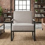 CALLY 1+2 Metal Frame Lounge Set-Grey - Image 3