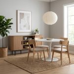 MAMU 150cm Sliding Door Sideboard-Oak - Image 12