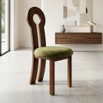 BIELLA Designer Dining Chair-Walnut