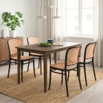FELIX 4 Seater Dining Set-Black