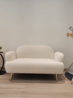 FERN 3 Seater Fleece Fabric Sofa-3 Colors - Image 8