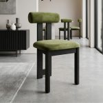 SORONNO Designer Dining Chair-Green