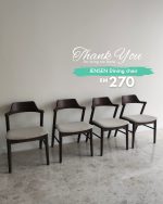 JENSEN Dining Chair-Walnut - Image 10