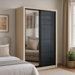 BENONI 4'x6' Sliding Door Wardrobe-2 Colors