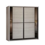 BATHURST 8'x8' Sliding Door Wardrobe-3 Colors - Image 2