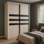 MORUYA 5'x8' Sliding Door Wardrobe-3 Colors
