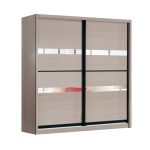 BOWRAL 8'x8' Sliding Door Wardrobe-3 Colors - Image 2
