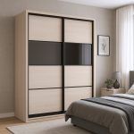 TEMORA 5'x8' Sliding Door Wardrobe-3 Colors