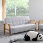 ELLIS Bentwood 3 Seater Sofa-3 Colors - Image 3