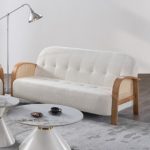 ELLIS Bentwood 3 Seater Sofa-3 Colors - Image 2