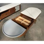 GRISELDA 120cm Oval Shaped Coffee Table - Image 3