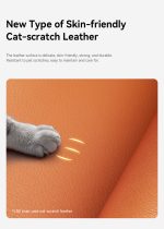 SIHOO BRESCIA Pet Friendly Synthetic Leather Low Back Swivel Chair-Brown - Image 15