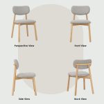 LUCA Dining Chair-Natural - Image 7