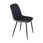 MADRID Bent Wood Chair-Black PU