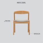 NAZO Dining Chair-Natural - Image 8