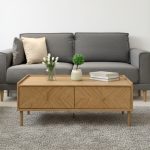 REBEKAH 105cm Coffee Table-Oak
