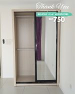 BENONI 4'x6' Sliding Door Wardrobe-2 Colors - Image 7