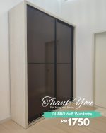 DUBBO 6'x8' Sliding Door Wardrobe-3 Colors - Image 5