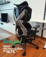 SIHOO X5C High Back Ergonomic Gaming Chair-Black - Image 16