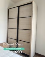 TEMORA 5'x8' Sliding Door Wardrobe-3 Colors - Image 6