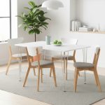 WELLINGTON 4 Seater Dining Set-White - Image 2