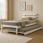 MORWELL Single Size Pull Out Bed-2 Colors
