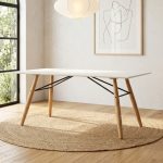 FERROL 180cm Dining Table-White