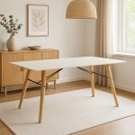 FERROL 180cm Dining Table-White