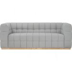 MONROS 3 Seater Pet Friendly Sofa-Grey - Image 12