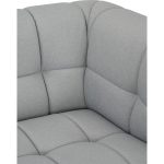 MONROS 3 Seater Pet Friendly Sofa-Grey - Image 9