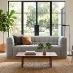 MONROS 3 Seater Pet Friendly Sofa-Grey - Image 2