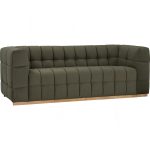 MONROS 3 Seater Pet Friendly Sofa-Leaf Green - Image 4