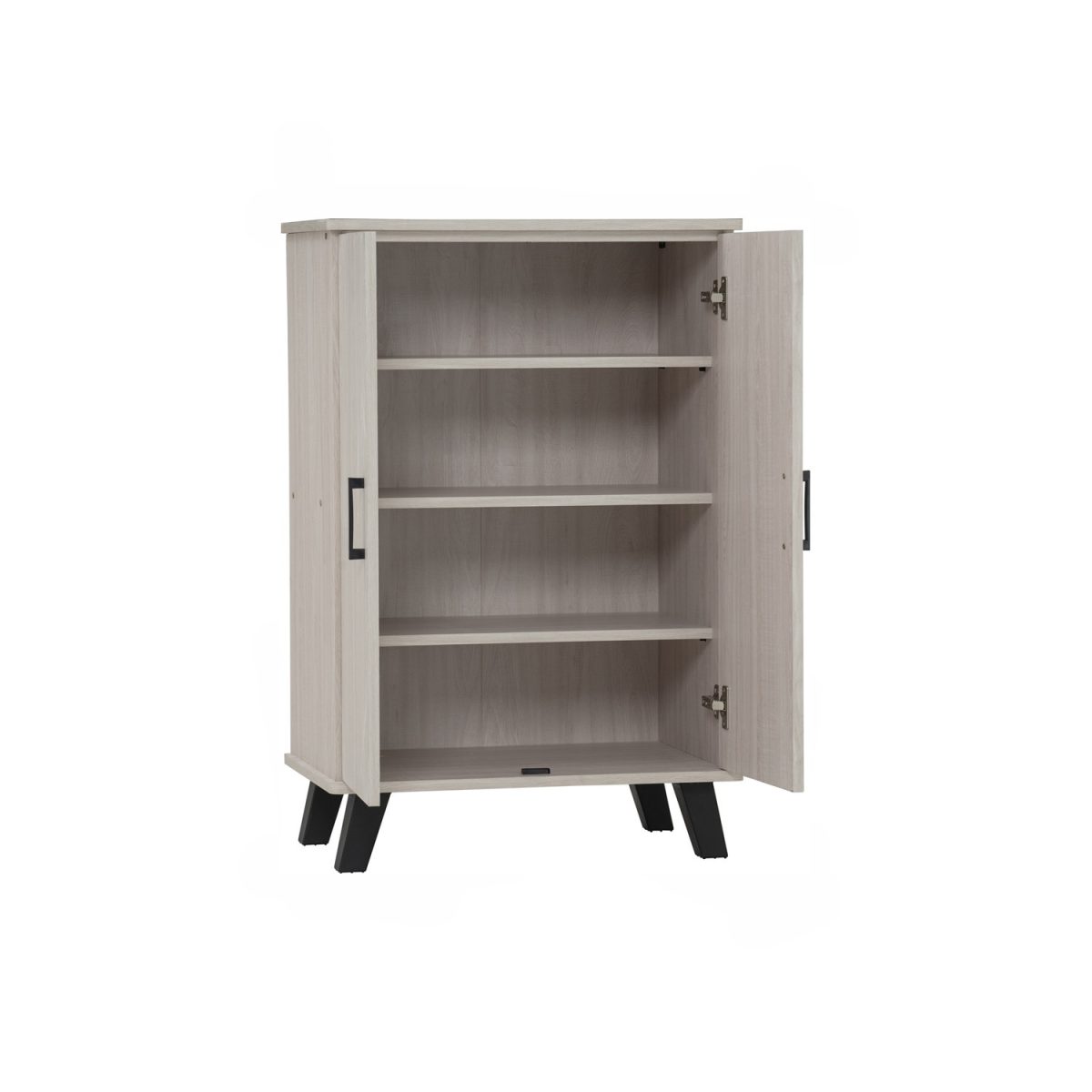 EVERETT 2 Door Shoe Cabinet-Light Oak - Image 9