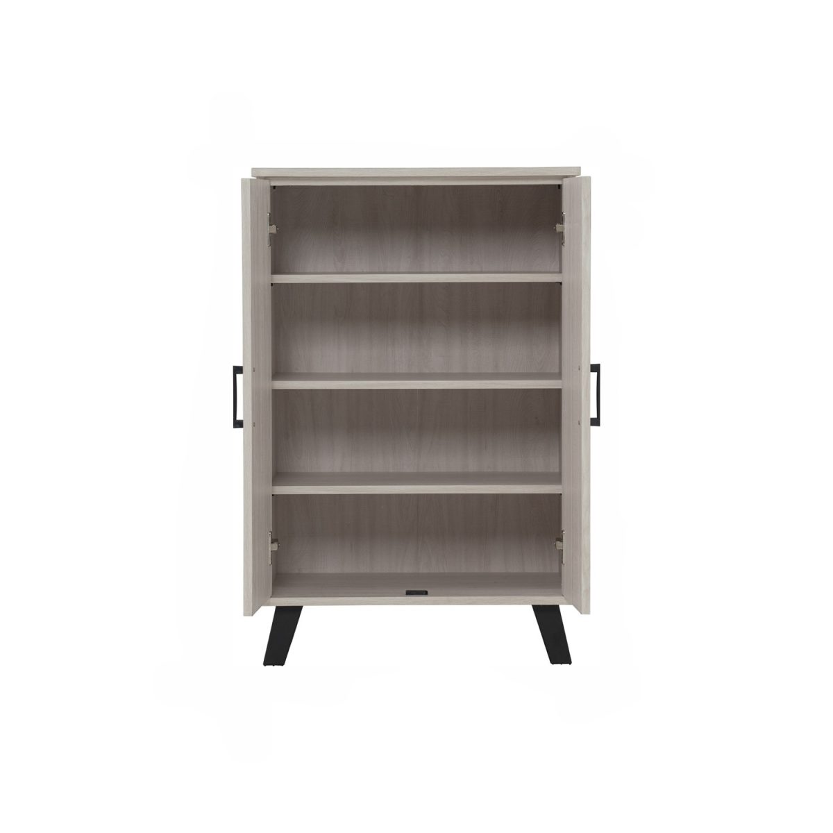 EVERETT 2 Door Shoe Cabinet-Light Oak - Image 7