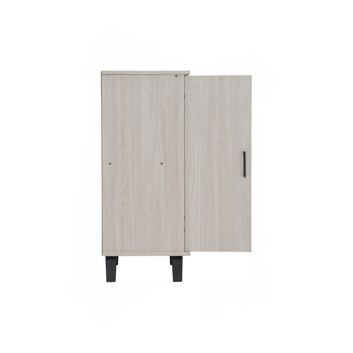 EVERETT 2 Door Shoe Cabinet-Light Oak - Image 5