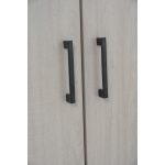EVERETT 2 Door Shoe Cabinet-Light Oak - Image 13