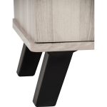 EVERETT 2 Door High Shoe Cabinet-Light Oak - Image 8