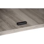 EVERETT 2 Door High Shoe Cabinet-Light Oak - Image 11