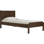 HANA Single Size Wooden Bed Frame-Cocoa - Image 2