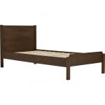 HANA Single Size Wooden Bed Frame-Cocoa - Image 9