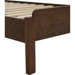 HANA Single Size Wooden Bed Frame-Cocoa - Image 10