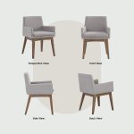 CHANEL Dining Chair-Light Grey - Image 6