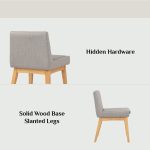 CHANEL Dining Chair-Light Grey - Image 8