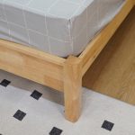 OGAKI Queen Full Solid Wood Bed Frames-Natural - Image 7
